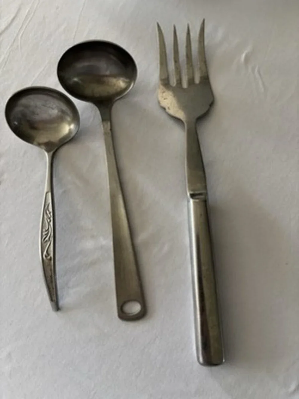 24+piece Stainless Steel Flatware Set Mixed W / Serving Utensils